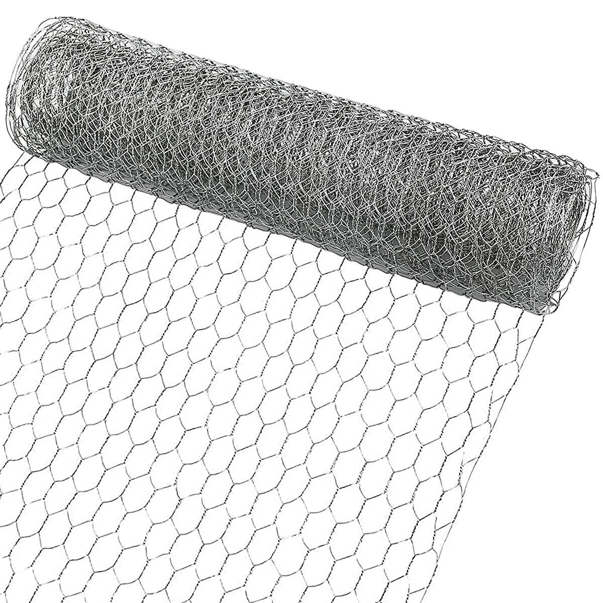 Chicken Wire - 24-in x 50-ft - 1-in Mesh - Steel 280646