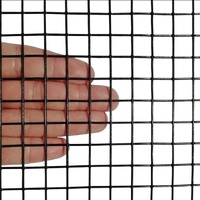 BLACK Weld Mesh Sheet 2.4mx1.2m (12.5 x12.5mm, 1.8mm)