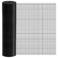 Black Aviary Mesh -180cm x 30m (12.5x12.5,1.4mm)