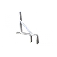 150mm Galvanised Concrete rebate bracket - Suits 50mm timbers