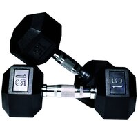 15KG HEX DUMBELL PAIR