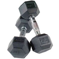 7.5KG HEX DUMBELL PAIR