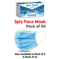 Face Mask – Disposable 3 Ply – 12 Pack