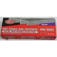 High Tensile Ring Fasteners 19mm (Box of 1000 Fasteners)