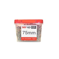 Hex Head Type 17 - 14G x 75mm (500 pack)