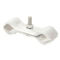 RapidMesh 100mm Galvanised Steel Temp Fence Clamp