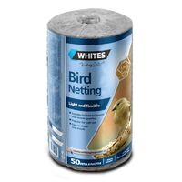 WHITES Bird Netting 30cm (13mm holes x 0.56) 50m 